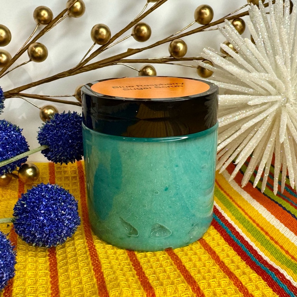 DIY Sugar Scrub Making Kit- Blue Raspberry - Picture 4 of 4